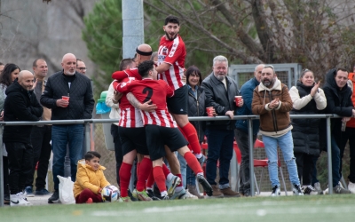 Ivan Parra va fer l'únic gol del derbi | Roger Benet